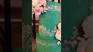 3 tier wedding Cake cake wedding [upl. by Whatley]