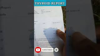 THYROID REPORT GHAR BAITHE KAISE DEKHEthyroid REPORT thyroxine [upl. by Kcid]