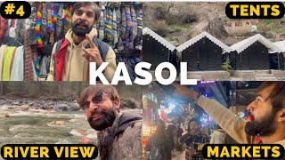 Kasol Vlogs no4  kasol River view  kasol camp  kasol Market  kasol Shoping  kasol himachal [upl. by Keelia]