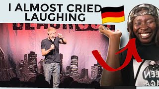 FIRSTTIME REACTION To GERMAN Comedian Roasting UKGermanyUSAJapanMichael MittermeierDasBlackout [upl. by Enyawd]