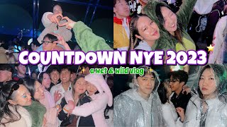 wtf happened at COUNTDOWN NYE 2023 🤯 ⛈️ a wet amp wild vlog [upl. by Ettolrahc]