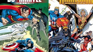 Dc vs Marvel omnibuses hardcover book compilation of comics revealed preorder info [upl. by Owiat74]