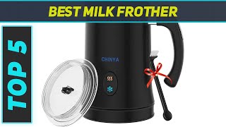 Top 5 Best Milk Frother in 2024 [upl. by Durwyn]