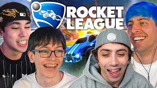 JUGANDO 2 VS 2 EN ROCKET LEAGUE CON THIAGO CARRERA Y SPREEN [upl. by Ahsiekin317]