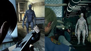 Resident Evil 4 Regenarator Breathing Sounds Comparison Original vs Remake [upl. by Reis]