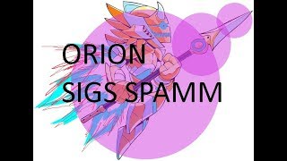 brawlhalla orion signatures spamming [upl. by Wanyen]