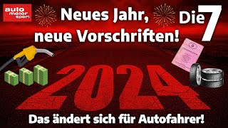 Neues für Autofahrer 2024  auto motor und sport [upl. by Aneerhs979]