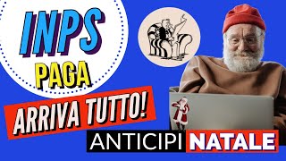 🔵 INPS PAGA ORA❗️PAGAMENTI IN ARRIVO amp ANTICIPI di NATALE❗️ 🎅 [upl. by Jaela]