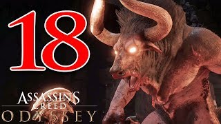 IL MINOTAURO e LA FINE DELL ODISSEA  ASSASSINS CREED ODYSSEY Walkthrough Gameplay ITA PARTE 18 [upl. by Akemaj]