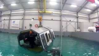 Helicopter Underwater Escape Training HUET [upl. by Nayarb97]