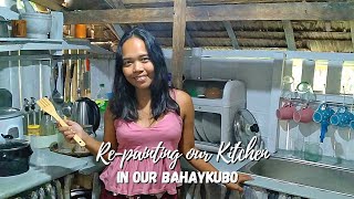 Bahaykubo Kitchen Cleaning and Makeover  How to make your kitchen look bright and fresh [upl. by Baillie]