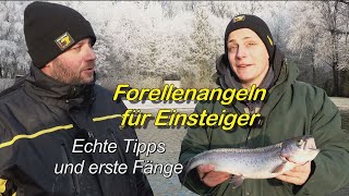 Forellenangeln für Einsteiger  echte Tipps und erste Fänge [upl. by Gnihc]