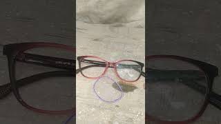 Sheet double tone colour frame CR lens fitting [upl. by Honey]