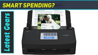 ScanSnap iX1600 The Ultimate Document Scanner for Home and Business [upl. by Mckee]