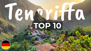 Teneriffa Spanien TOP 10 Sehenswürdigkeiten [upl. by Service]