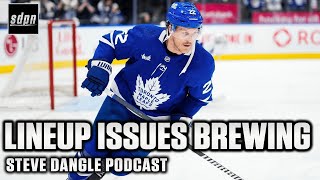 The Toronto Maple Leafs Have Some Lineup Issues Brewing  SDP [upl. by Teferi446]