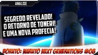 SEGREDO REVELADO O RETORNO DE TONERI  BORUTO 08 [upl. by Atilemrac]