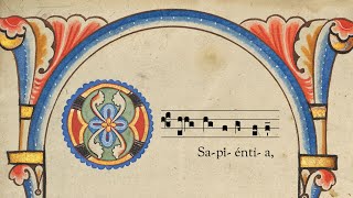 O SAPIENTIA  O WISDOM  O Antiphons Day 1  December 17  Latin and English  Gregorian Chant [upl. by Enywtna]