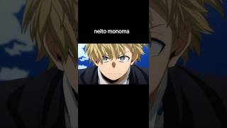 neito monoma super edit 💯💥 anime boku no héroe academia [upl. by Alrad]