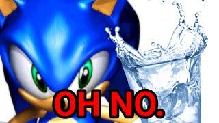 Sonic Drinks Some Water [upl. by Tobiah964]