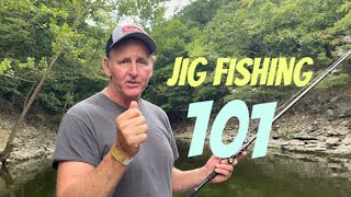 How To Fish A Jig…For Beginning Anglers [upl. by Eldora]