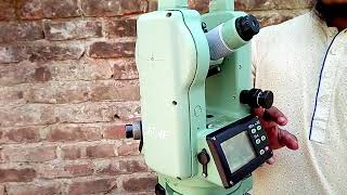 how to set up theodolite bangla  theodolite Kolida Total Station  ডিজিটাল সার্ভে কাজ বাংলায়। [upl. by Ludwigg]