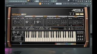 Roland Cloud Jupiter 4  Custom Patches Part 2 [upl. by Harli]