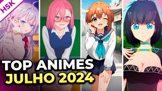 5 Novos Animes de Julho 2024 que valem a pena assistir [upl. by Crespi]