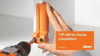 How to Install Blum TIPON for Doors [upl. by Evelina]