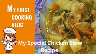 Winter Special Chicken Stew Recipe  My First Cooking Vlog [upl. by Stearn594]