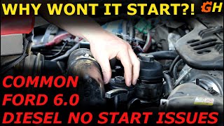 Ford 60 Common No Start Problems [upl. by Fagan]