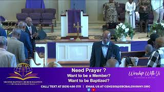 SECOND BAPTIST CHURCH BALDWIN NY SUNDAY MORNING WORSHIP 11242024 [upl. by Marten]