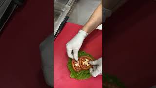 Cheese Burger  Korean Street Food shortsvideo [upl. by Lose]