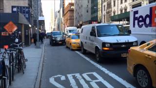 FDNY RESCUE 1 BLAZING THRU HEAVY TRAFFIC WITH FDNY ENGINE 7 RESPONDING ON W 57TH ST IN MANHATTAN [upl. by Sseb]