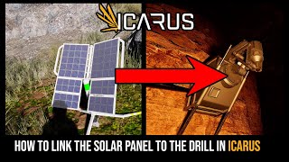 LINKING THE SOLAR PANEL amp DRILL IN DRY RUN MISSION  ICARUS [upl. by Tilford]