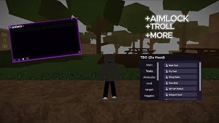 Showcasing TBO Best Da Hood Lock  Troll Script Works on solara Free [upl. by Aniraad]