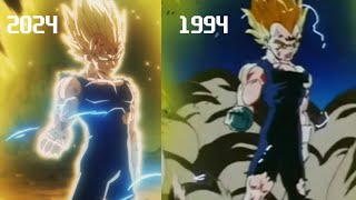 Vegeta final Atonement 2024 vs 1994 comparison [upl. by Adnuahsar]