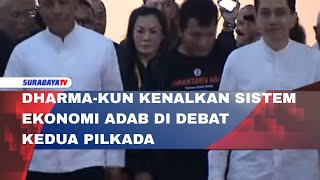 DHARMA KUN KENALKAN SISTEM EKONOMI ADAB DI DEBAT KEDUA PILKADA [upl. by Igal433]