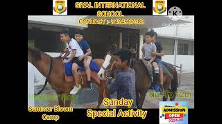 SIYAL BLOOM CAMP SPECIAL ACTIVITY 🐎 HORSE RIDING Sunday special [upl. by Novihc999]