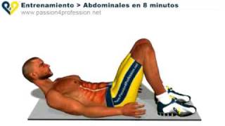 en 8 minutos entrenamiento para hacer abdominales [upl. by Neelia]