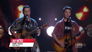 BoNess  Dumb Things  The Voice Australia 9 2020  Blind Auditions [upl. by Imalda]