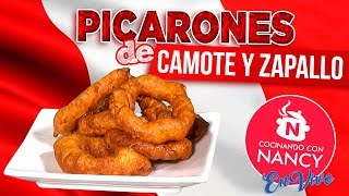 CLASE PICARONES DE CAMOTE Y ZAPALLO [upl. by Adrianne537]