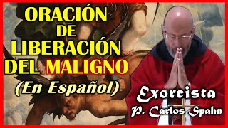 🔶 ¡LIBÉRATE DEL MALIGNO  Exorcista P Carlos Spahn [upl. by Amsirhc]