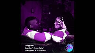 Foggieraw Love Dont Cost A Thing Chopped amp Screwed Slowed [upl. by Milks205]