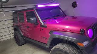 Transforming My Wifes 2024 Tuscadero Pink Jeep Wrangler [upl. by Eiramanit]