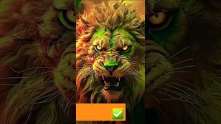 Lion 🦁 Roar  lion sounds lion lionattitude music sound shorts lion growls [upl. by Otti842]