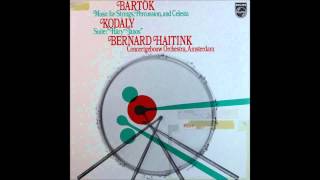 Bartok Music For Strings Percussion amp Celesta  12mov Haitink [upl. by Adnileb]