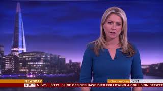 Karin Giannone BBC Newsday December 6th 2017 [upl. by Airdnassac]