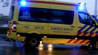 02102008 A1 Van Zuijtland Benthuizen Ambulance 16115 [upl. by Rodnas]