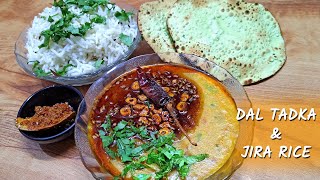 Dhaba Style Dal Tadka Aur Jeera Rice  ढाबे वाली दाल तड़का रेसपी  By Krishtal Kitchen 🍛🍛 [upl. by Aeret]